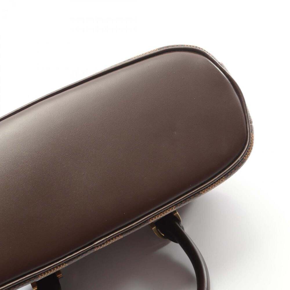 LOUIS VUITTON Authentic Brown Damier Leather Bag - Picture 7 of 9